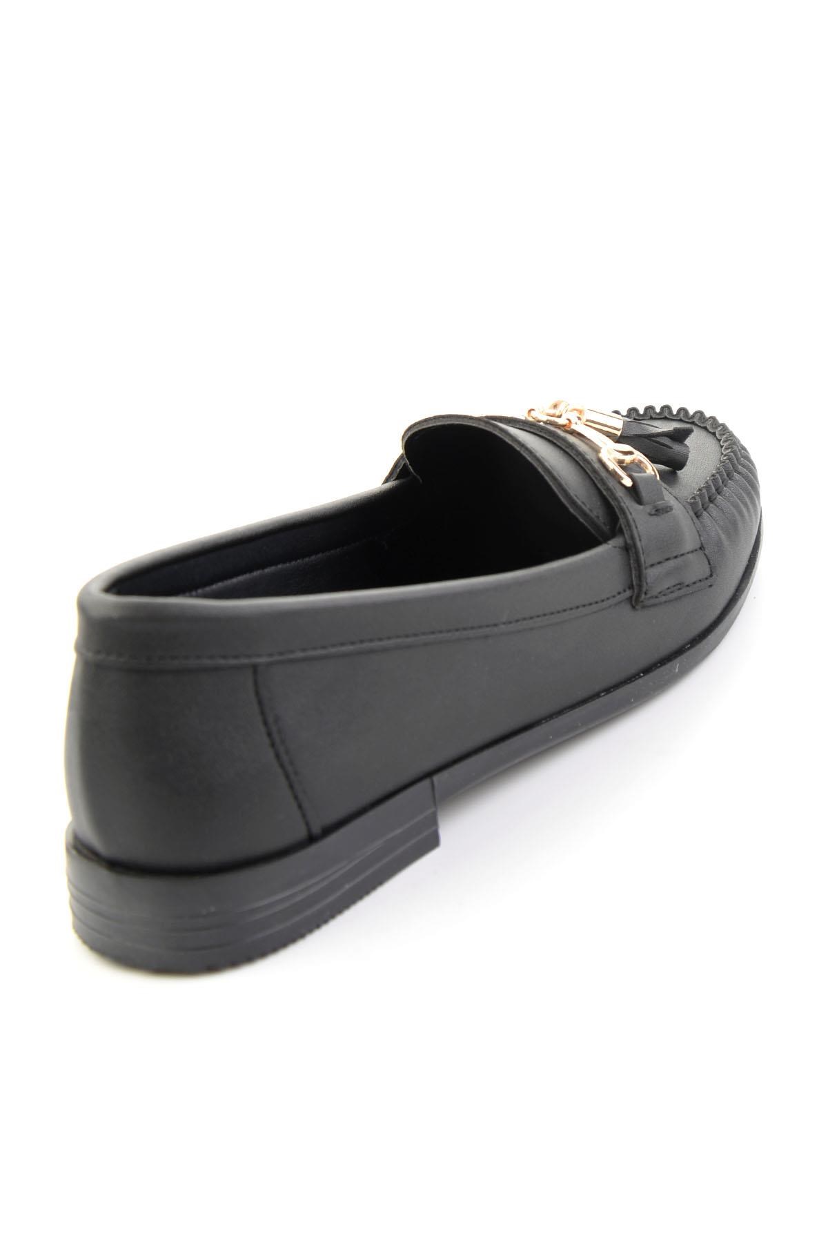Siyah  Kadın Loafer Ayakkabı K01140006209