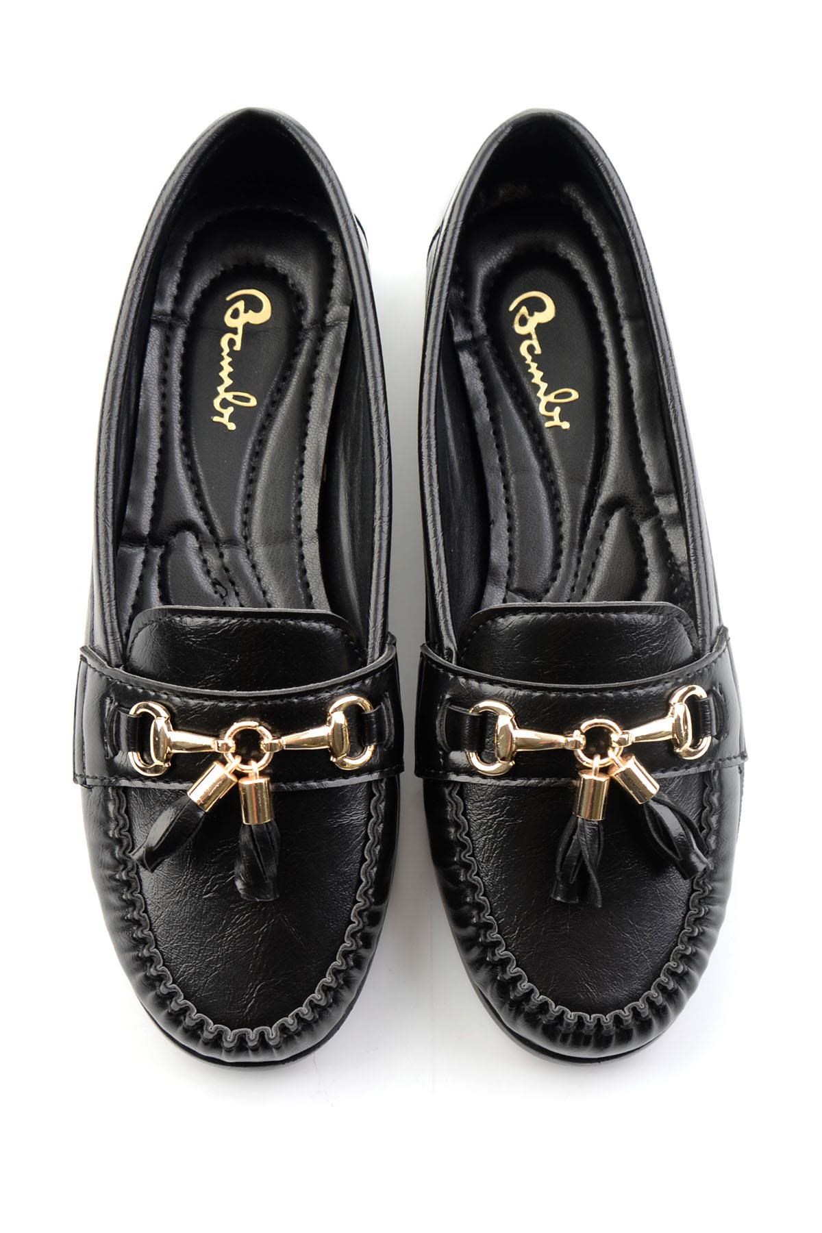 Siyah  Kadın Loafer Ayakkabı K01140006242