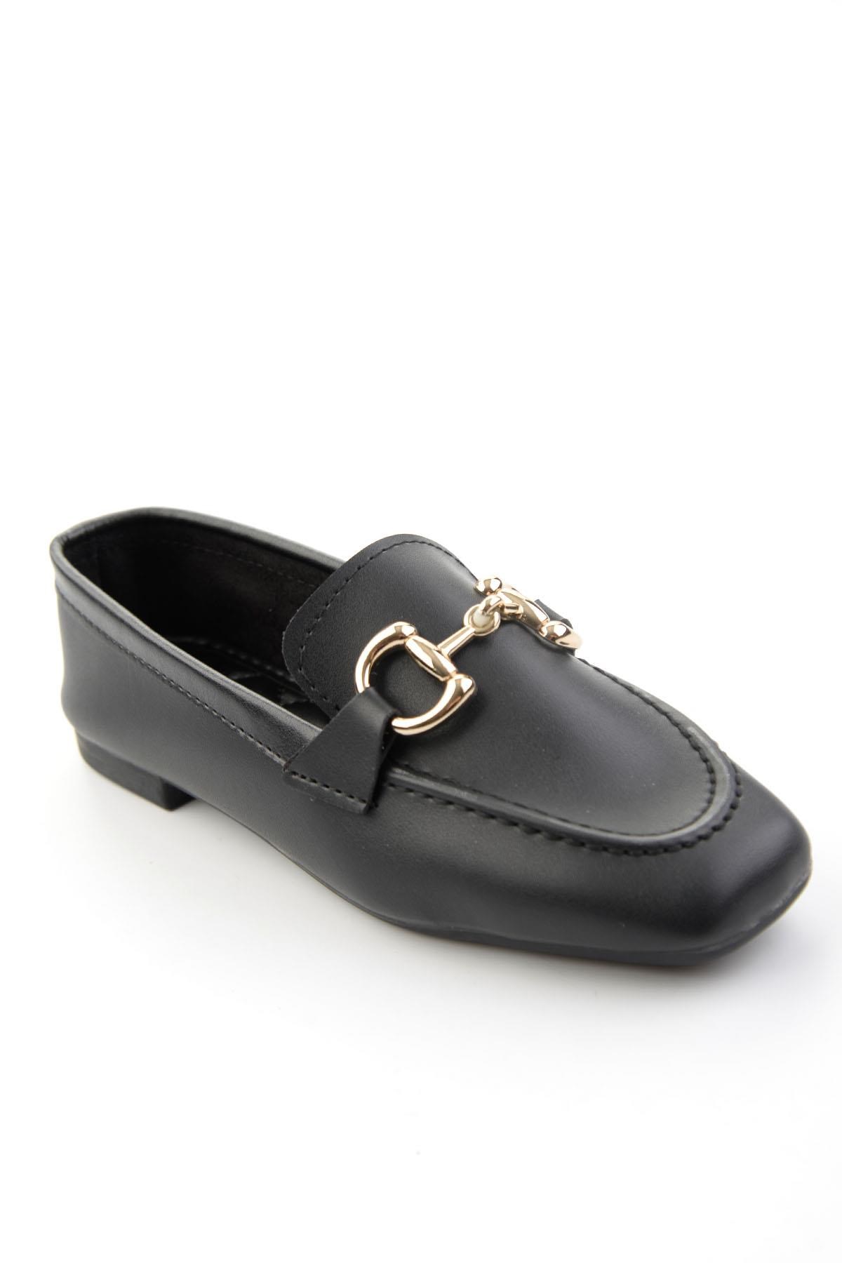 Siyah  Kadın Loafer Ayakkabı K01360060009