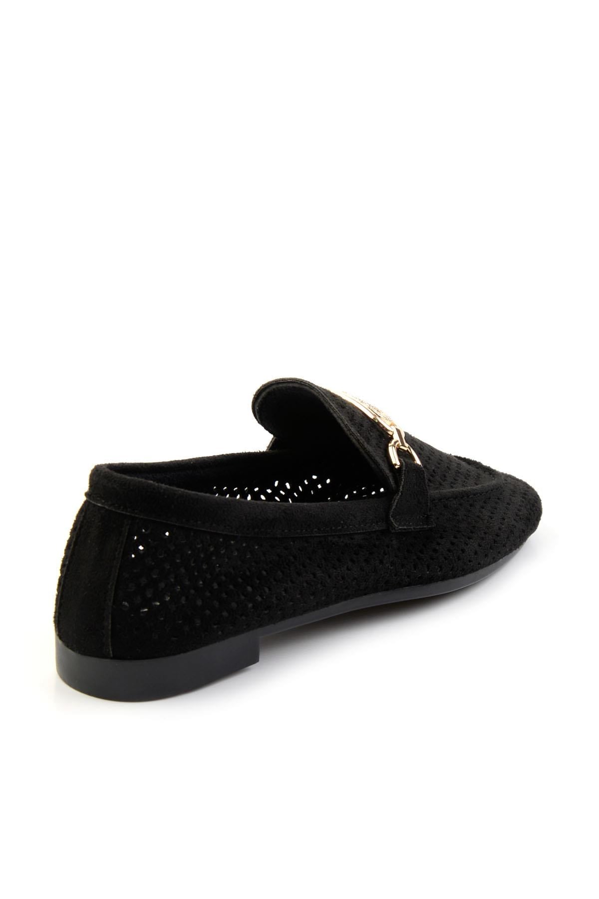 Siyah  Kadın Loafer Ayakkabı K01688010902