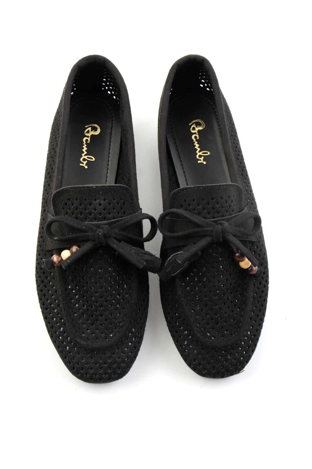 Siyah  Kadın Loafer Ayakkabı K01688012772