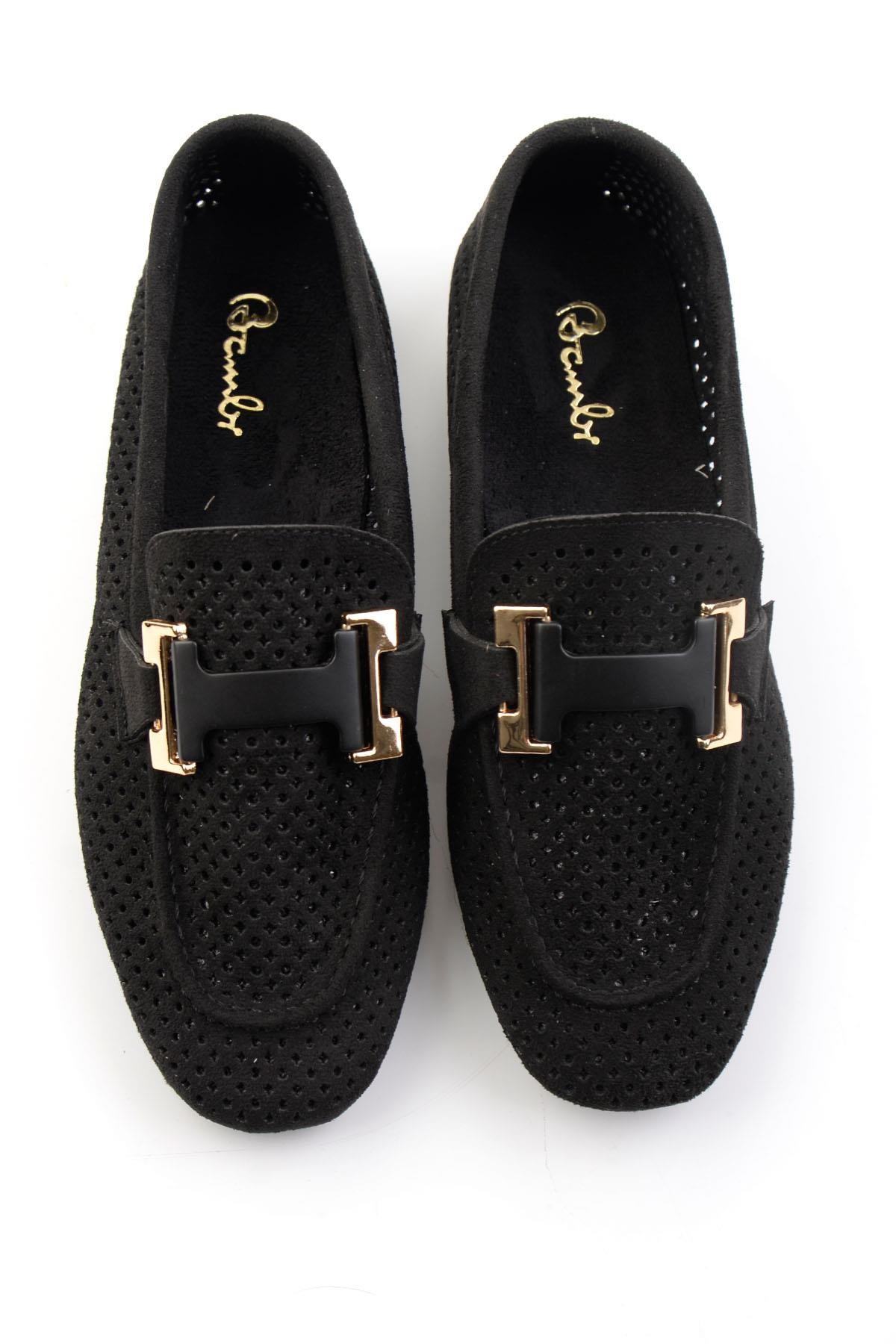 Siyah  Kadın Loafer Ayakkabı K01688012872