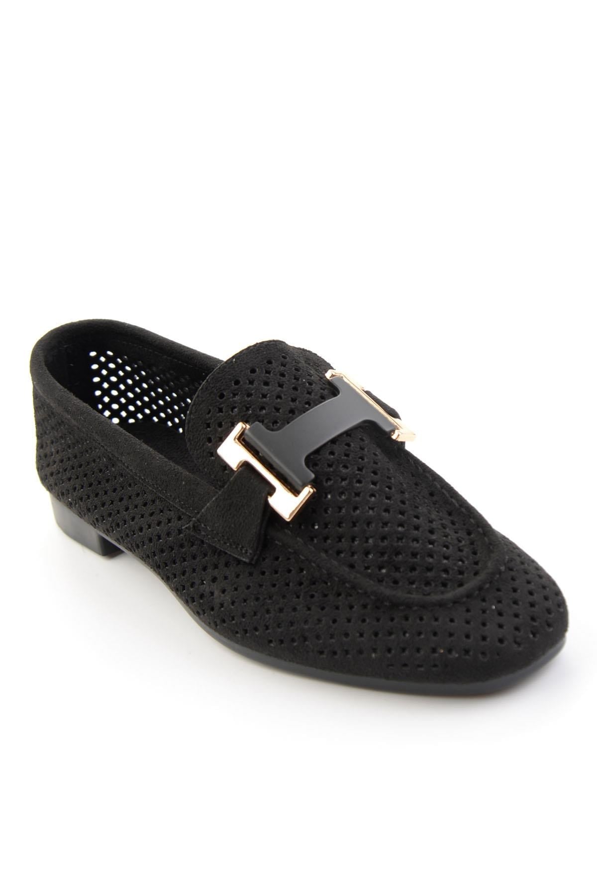 Siyah  Kadın Loafer Ayakkabı K01688012872