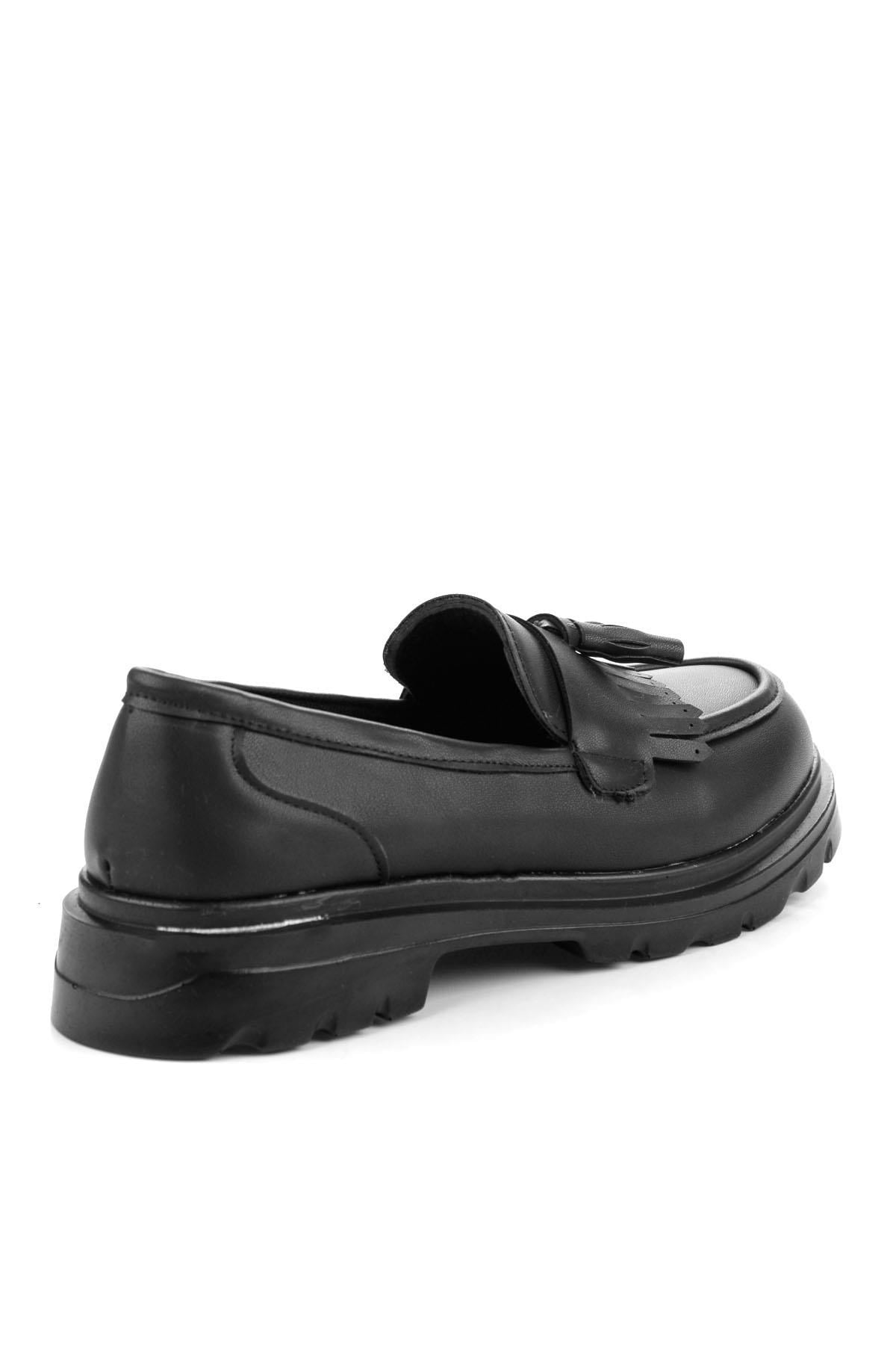Siyah  Kadın Loafer Ayakkabı K01823060809
