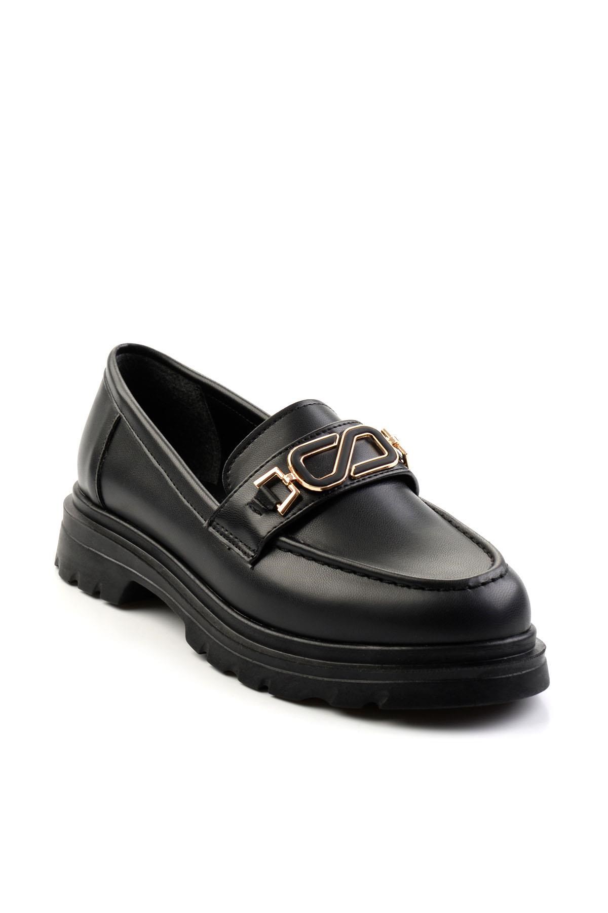 Siyah  Kadın Loafer Ayakkabı K01997010609