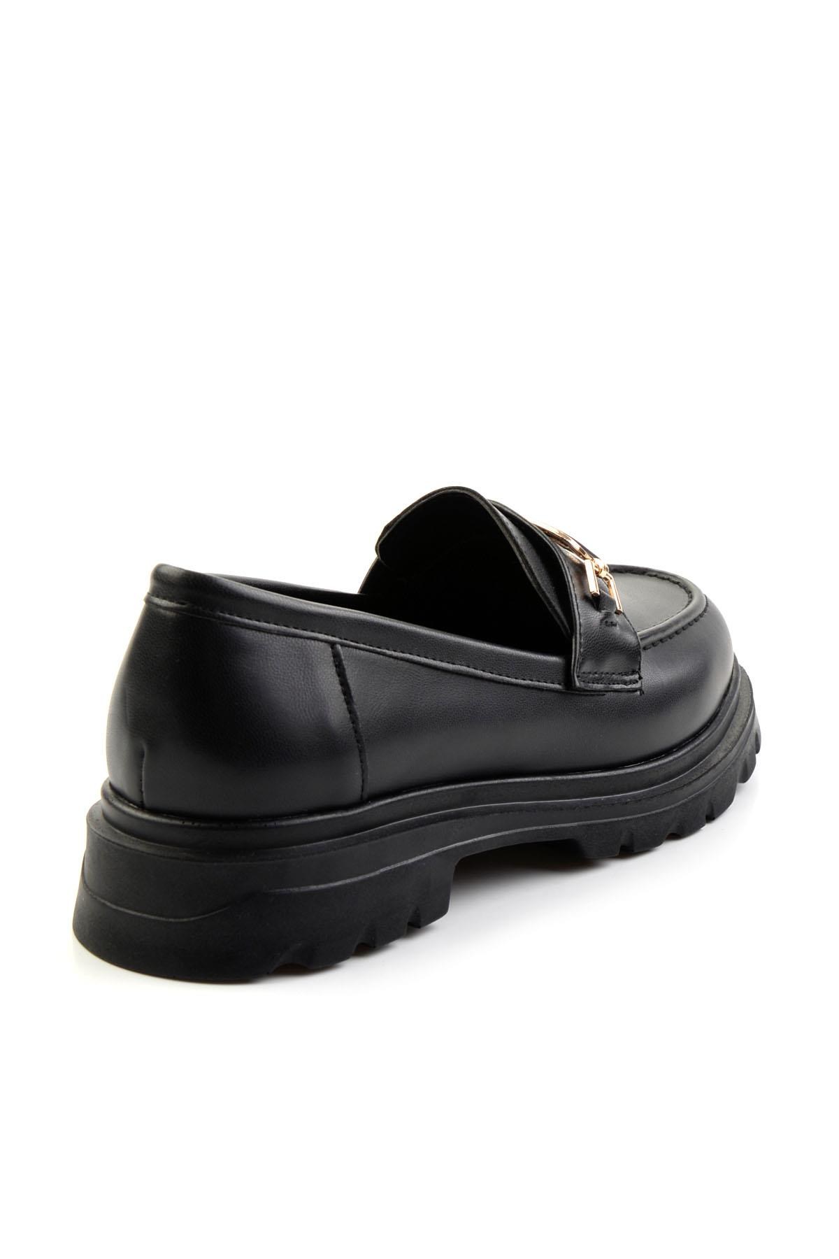 Siyah  Kadın Loafer Ayakkabı K01997010609