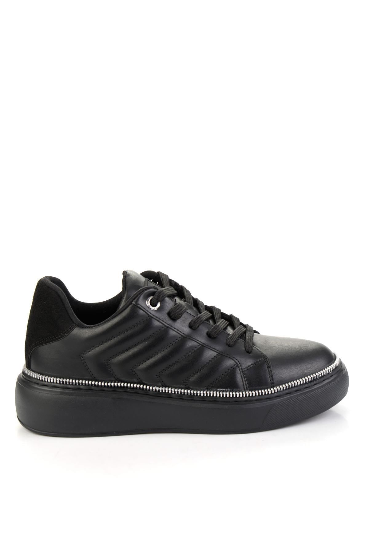Siyah  Kadın Sneaker K01188336509