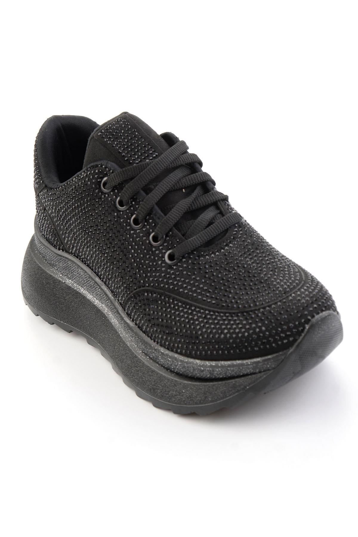 Siyah  Kadın Sneaker K01709060387