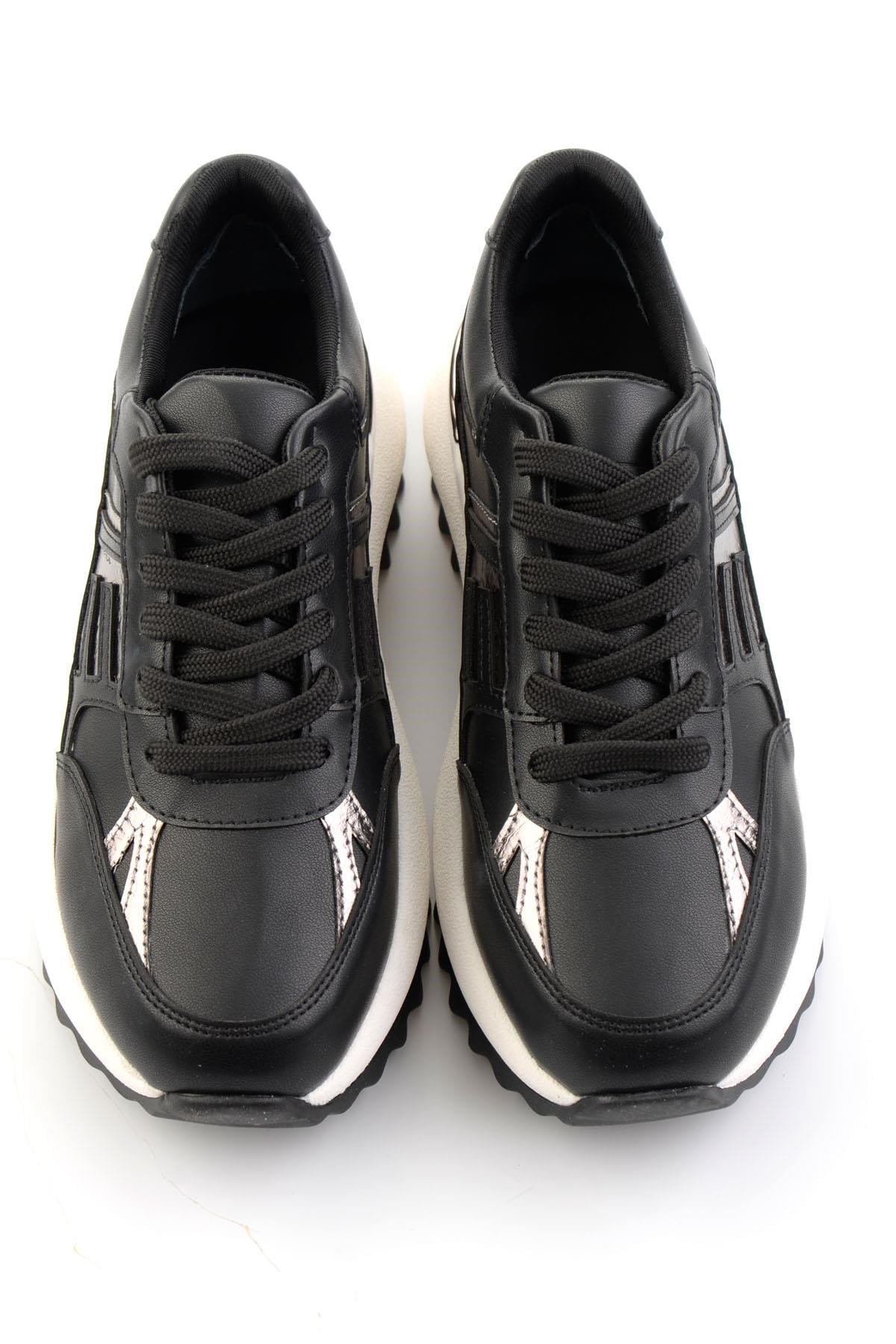 Siyah  Kadın Sneaker K01791072909