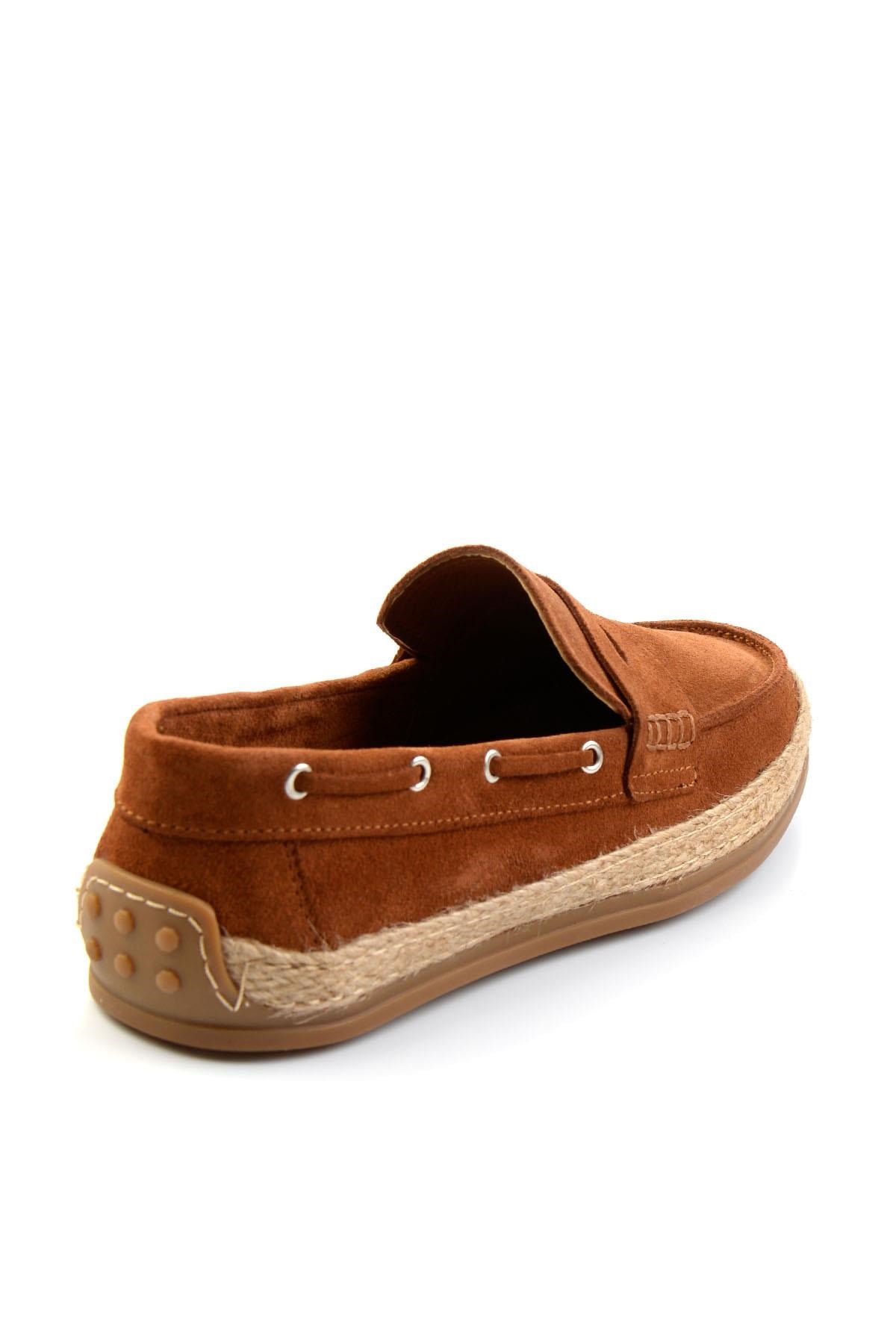 Taba Hakiki Deri Erkek Espadril E01863815502