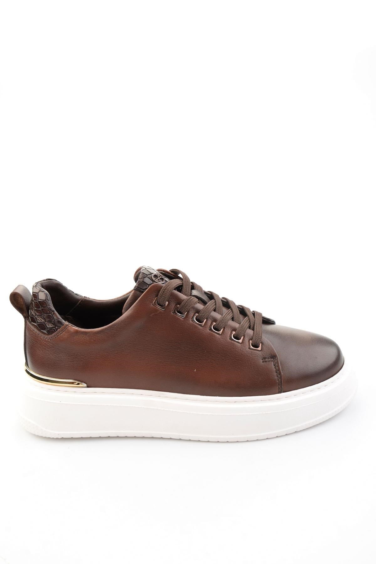 Taba Hakiki Deri Erkek Sneaker E01398070943