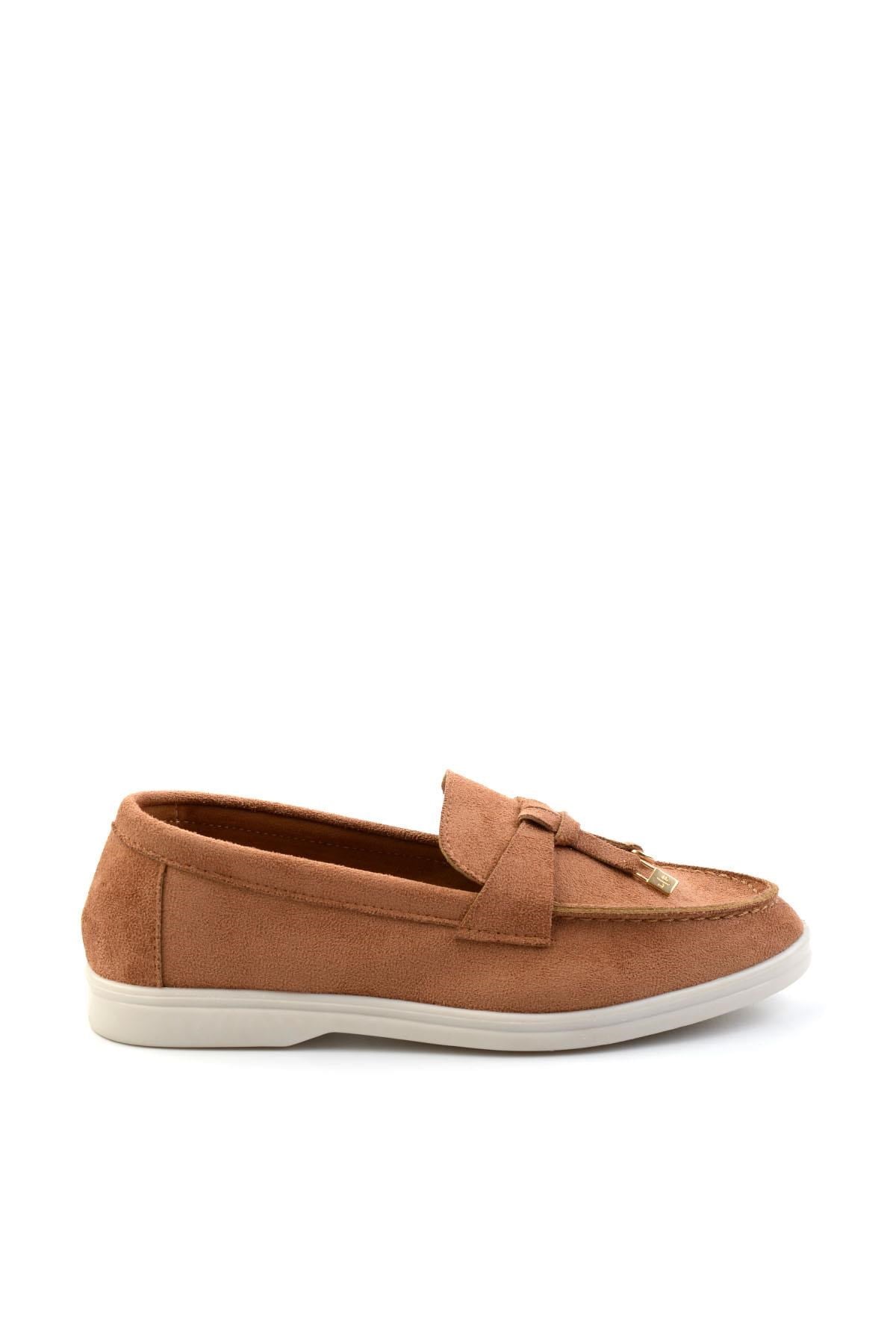Taba  Kadın Loafer Ayakkabı K01140004672