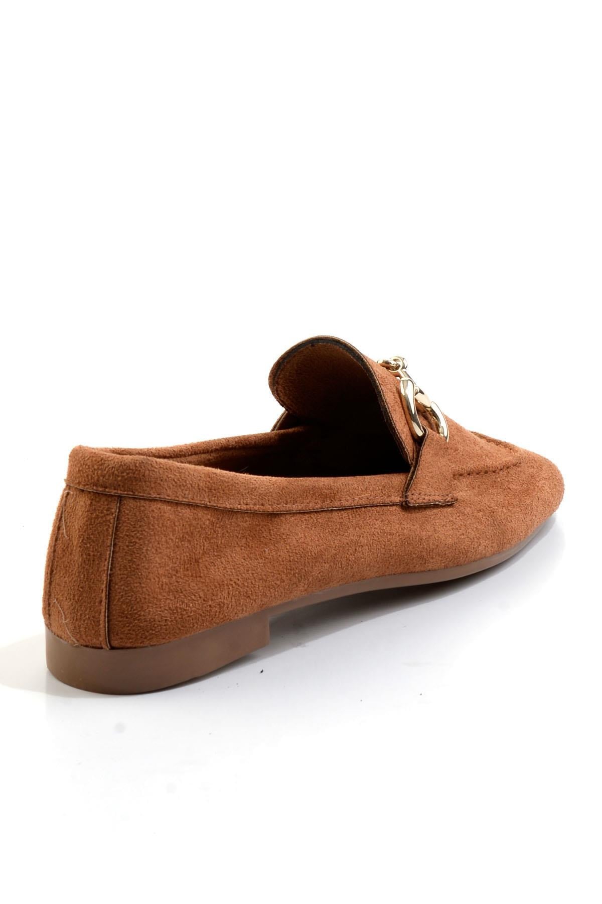Taba  Kadın Loafer Ayakkabı K01688011002