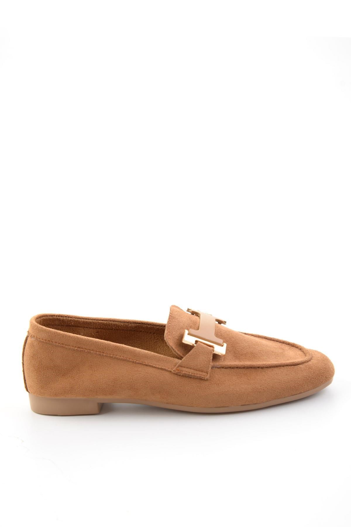 Taba  Kadın Loafer Ayakkabı K01688012272