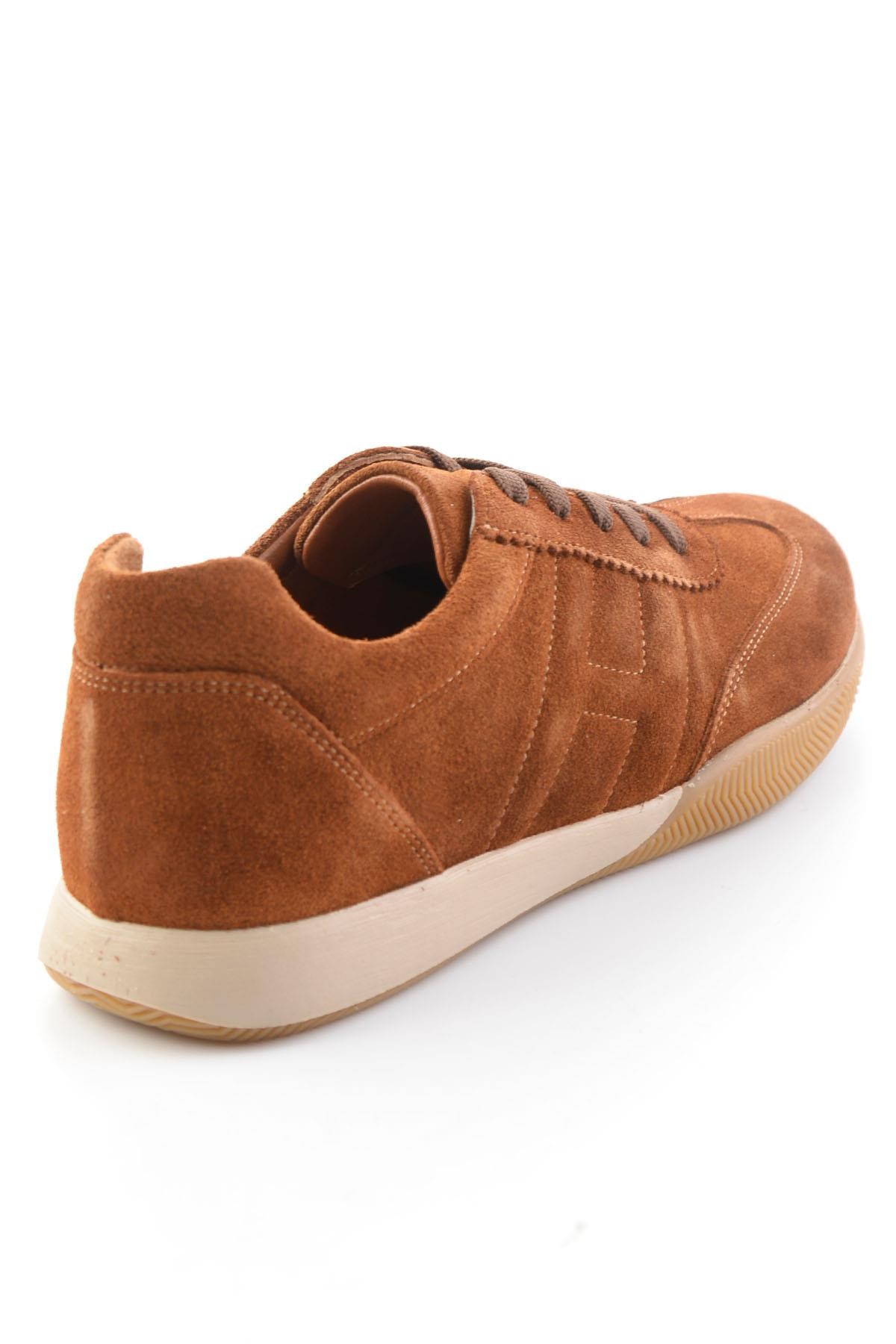 Taba Süet Hakiki Deri Kadın Sneaker K01756111102