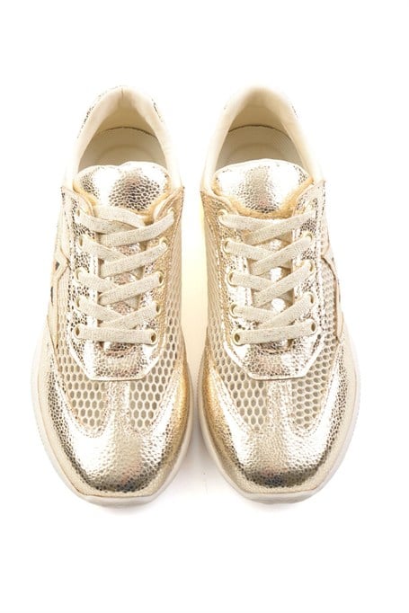 Altın  Kadın Sneaker K01313003309