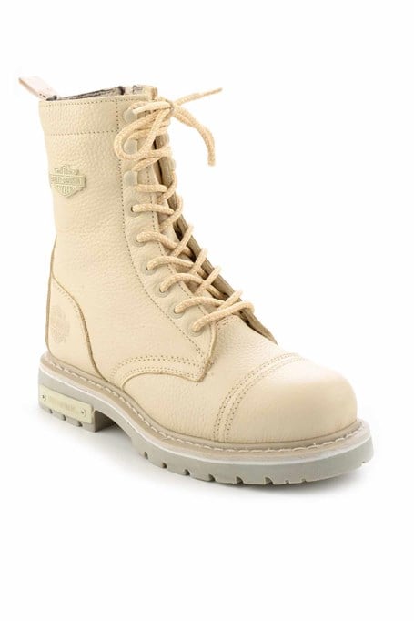 Beige Hakiki Deri Kadın Bot & Bootie HD0777032803