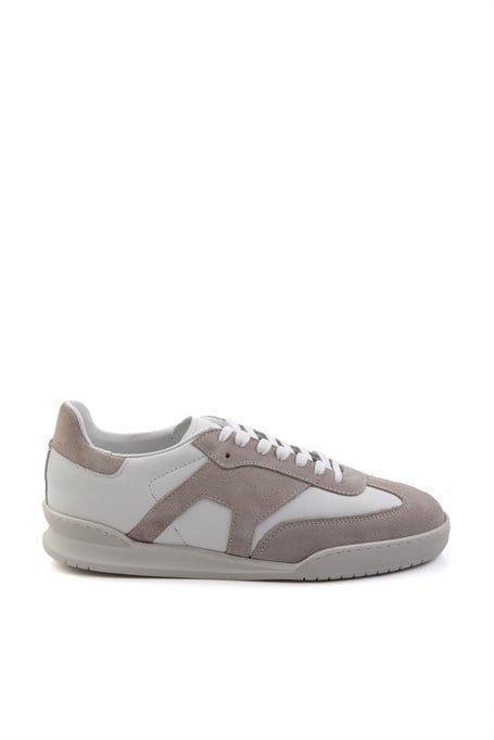 Bej Hakiki Deri Erkek Sneaker E01442500102