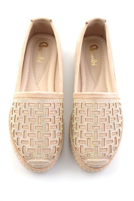 Bej  Kadın Espadril K01117090802