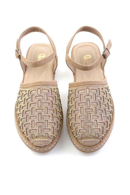 Bej  Kadın Espadril K01117090902