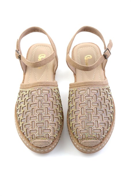 Bej  Kadın Espadril K01117090902
