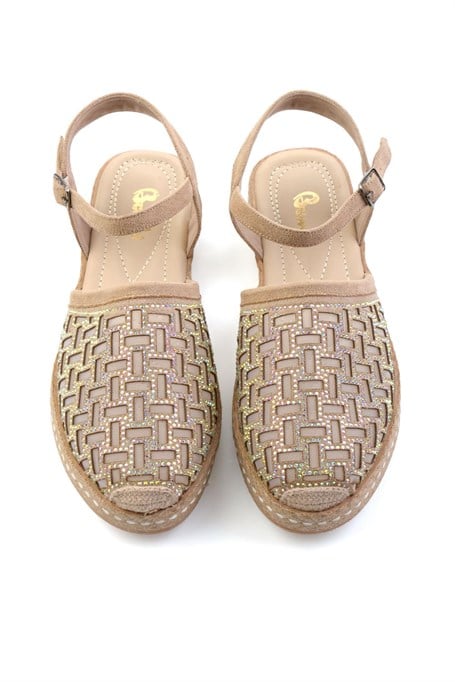 Bej  Kadın Espadril K01117090902