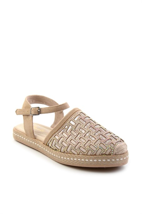 Bej  Kadın Espadril K01117090902