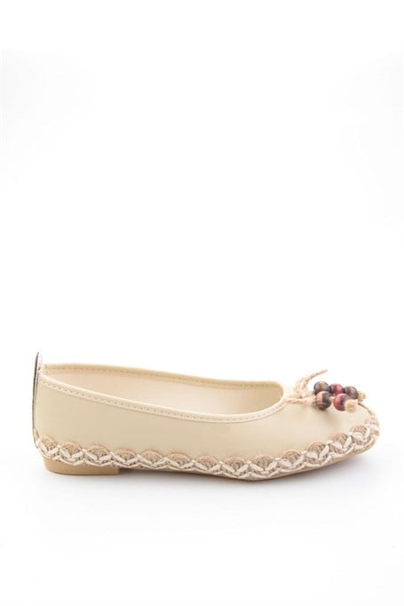Bej  Kadın Espadril K01360060509