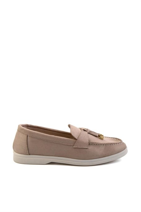 Bej  Kadın Loafer Ayakkabı K01140004672