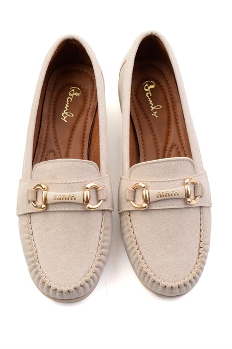 Bej  Kadın Loafer Ayakkabı K01140006872