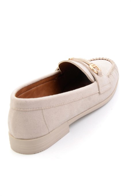 Bej  Kadın Loafer Ayakkabı K01140006872