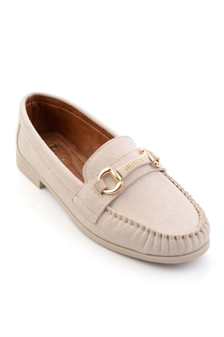 Bej  Kadın Loafer Ayakkabı K01140006872