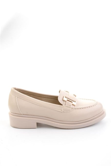 Bej  Kadın Loafer Ayakkabı K01257050309