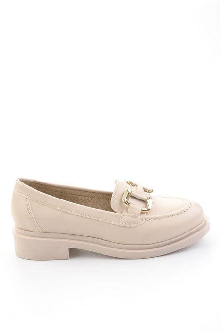 Bej  Kadın Loafer Ayakkabı K01257068209