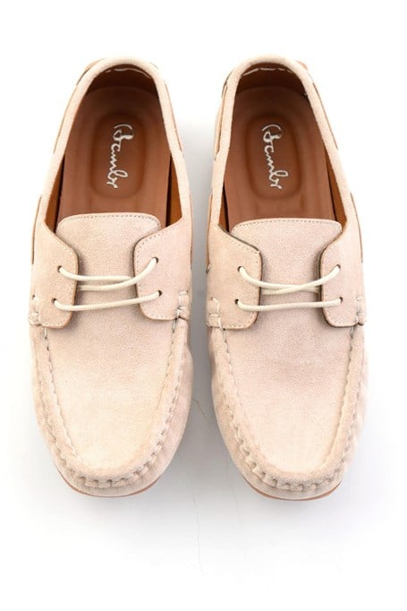 Bej  Kadın Loafer Ayakkabı K01309000572