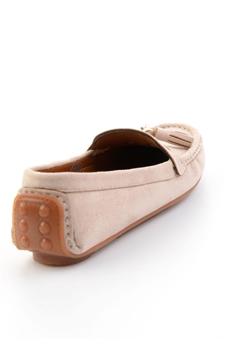 Bej  Kadın Loafer Ayakkabı K01309000672