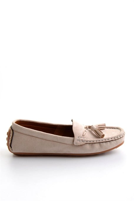 Bej  Kadın Loafer Ayakkabı K01309000672