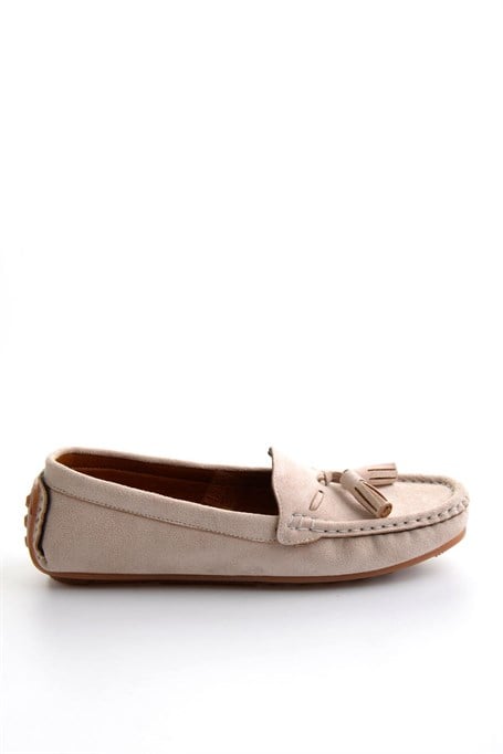 Bej  Kadın Loafer Ayakkabı K01309000672