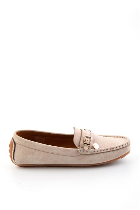 Bej  Kadın Loafer Ayakkabı K01309000772