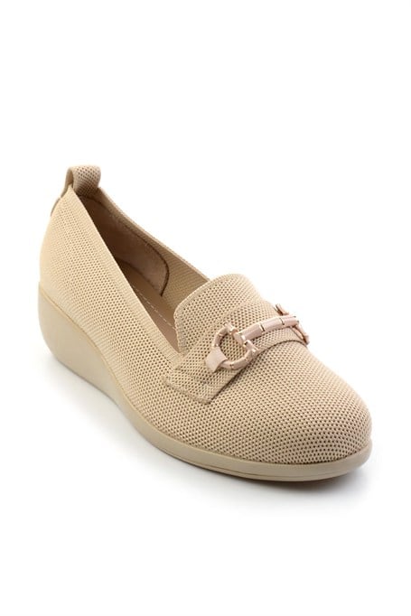 Bej  Kadın Loafer Ayakkabı K01327019782
