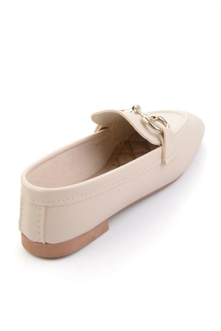 Bej  Kadın Loafer Ayakkabı K01360060009