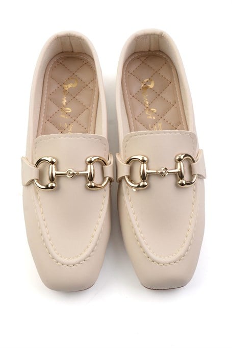Bej  Kadın Loafer Ayakkabı K01360060009
