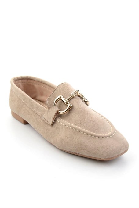 Bej  Kadın Loafer Ayakkabı K01360060072