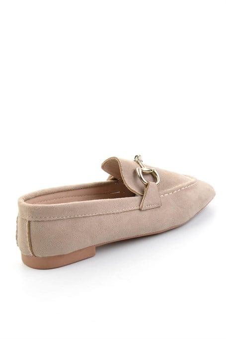 Bej  Kadın Loafer Ayakkabı K01360060072