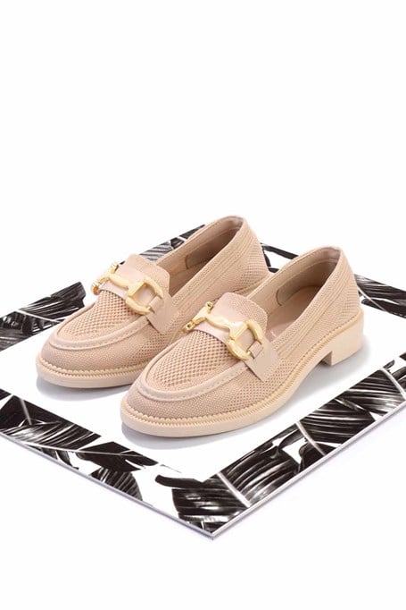 Bej  Kadın Loafer Ayakkabı K01362245682