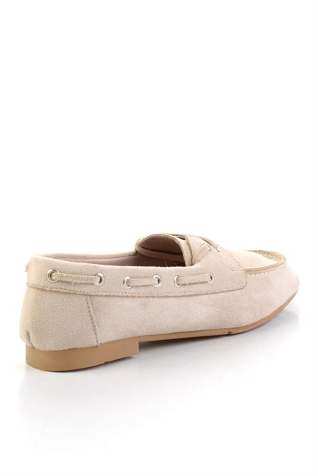 Bej  Kadın Loafer Ayakkabı K01503727572