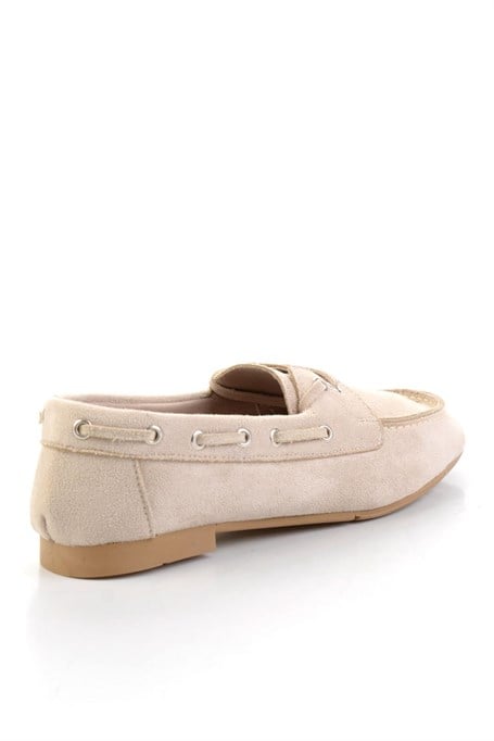 Bej  Kadın Loafer Ayakkabı K01503727572