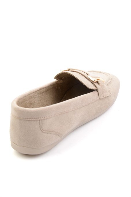 Bej  Kadın Loafer Ayakkabı K01542380672