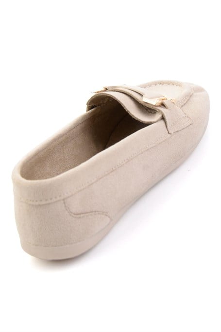 Bej  Kadın Loafer Ayakkabı K01542380772
