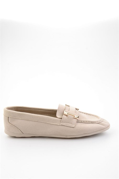 Bej  Kadın Loafer Ayakkabı K01542380772